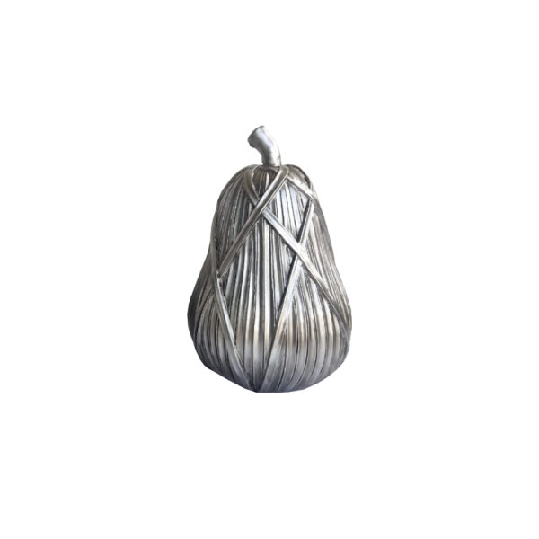 TRICOT POIRE ΔΙΑΚΟΣΜΗΤΙΚΟ ΑΧΛΑΔΙ 11x11x18cm POLYRESIN ΑΣΗΜΙ 020752 - Image 3