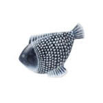 CHROMIS ΔΙΑΚΟΣΜΗΤΙΚΟ ΨΑΡΙ 23x8x18cm POLYRESIN ΜΠΛΕ ΛΕΥΚΟ 020847 - Image 2