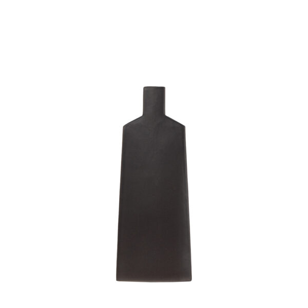 LUI ΒΑΖΟ 11x4x33cm ΚΕΡΑΜΙΚΟ ΑΝΘΡΑΚΙ ΜΑΤ 020910 - Image 4