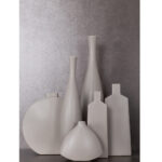 LUI ΒΑΖΟ 15x5x35cm ΚΕΡΑΜΙΚΟ ΓΚΡΙ ΜΑΤ 020911 - Image 7