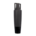 AIMA ΒΑΖΟ 14x14x49cm ΚΕΡΑΜΙΚΟ ΑΝΘΡΑΚΙ ΜΑΤ SILVER GUN 020923 - Image 6