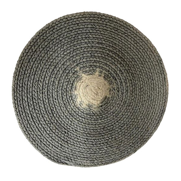 REEF ΣΟΥΠΛΑ ΣΤΡΟΓΓΥΛΟ 38x38x0.25cm ΒΑΜΒΑΚΙ ΧΑΚΙ ΜΠΕΖ POLYESTER 021731 - Image 2