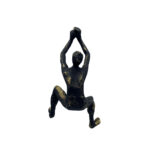 CLIMBER ΔΙΑΚΟΣΜΗΤΙΚΟ ΤΟΙΧΟΥ 13x9x23cm POLYRESIN ΜΑΥΡΟ ΧΡΥΣΟ 021829