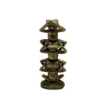 FROGGIES ΔΙΑΚΟΣΜΗΤΙΚΟ ΒΑΤΡΑΧΟΣ 10x6x22cm POLYRESIN ΧΡΥΣΟ 021863 - Image 2