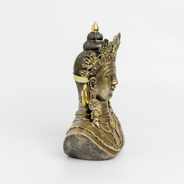 GODDESS ΔΙΑΚΟΣΜΗΤΙΚΗ ΦΙΓΟΥΡΑ 20x12x30cm POLYRESIN ΧΡΥΣΟ 021866 - Image 2