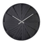 HAARLEM 1 ΡΟΛΟΪ ΤΟΙΧΟΥ 50x50x4cm MDF ΜΑΥΡΟ 021955 - Image 2