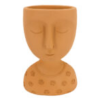 SKEPTICAL 2 ΚΑΣΠΩ 15x10x20cm POLYRESIN TERRACOTTA 022127 - Image 4