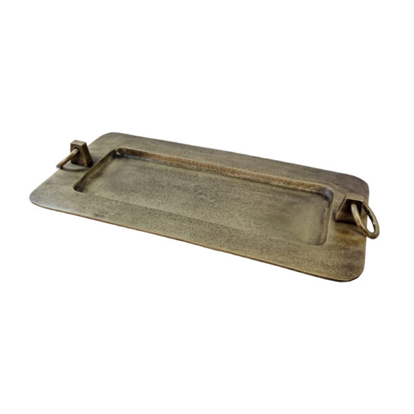 KLIPPE ΔΙΣΚΟΣ ΔΙΑΚΟΣΜΗΣΗΣ 50x25x6cm ΑΛΟΥΜΙΝΙΟ ΧΡΥΣΟ ΑΝΤΙΚΕ 022212 - Image 3