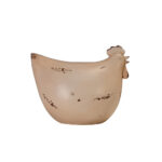 GALINHA ΔΙΑΚΟΣΜΗΤΙΚΟ ΚΟΤΑ 19x12x15cm POLYRESIN ΜΠΕΖ 022509 - Image 4