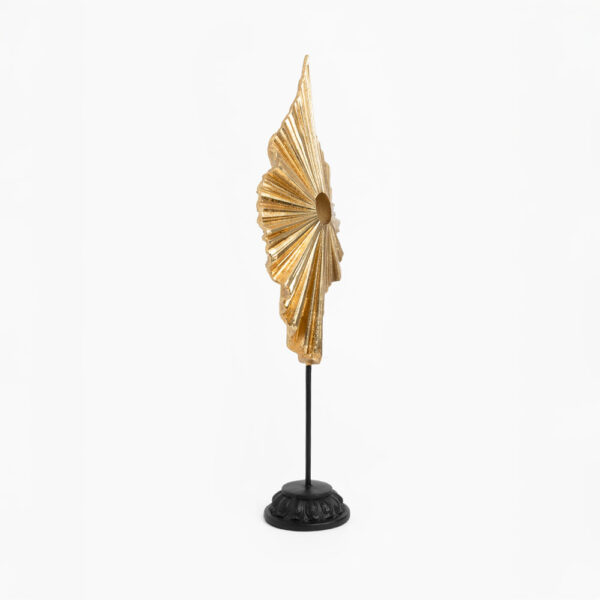 USSIA ΔΙΑΚΟΣΜΗΤΙΚΟ TOTEM 14x8x42cm POLYRESIN ΧΡΥΣΟ ΜΑΥΡΟ 022792 - Image 7