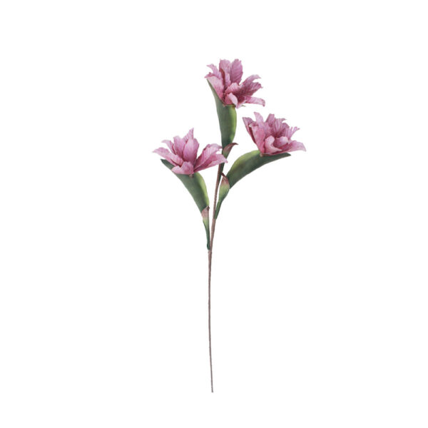 ROZE ΛΟΥΛΟΥΔΙ ΤΕΧΝΗΤΟ 105cm EVA FOAM ΡΟΖ ΛΙΛΑ 023006 - Image 2
