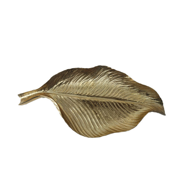 WIND ΠΙΑΤΕΛΑ ΔΙΑΚΟΣΜΗΣΗΣ 39x18x5cm POLYRESIN ΧΡΥΣΟ 023531 - Image 2