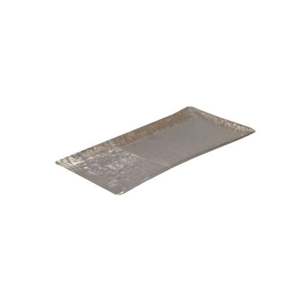 ORLY FLAT ΔΙΣΚΟΣ ΔΙΑΚΟΣΜΗΣΗΣ 49x19x2cm ΑΛΟΥΜΙΝΙΟ SILVER 023941 - Image 2