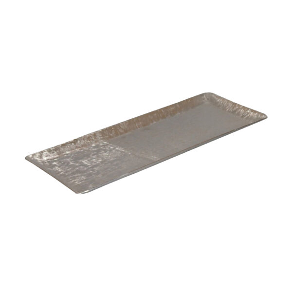 ORLY FLAT ΔΙΣΚΟΣ ΔΙΑΚΟΣΜΗΣΗΣ 58x24x3cm ΑΛΟΥΜΙΝΙΟ SILVER 023943 - Image 2
