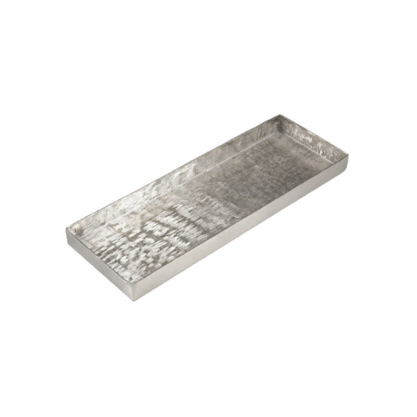 ORLY ΔΙΣΚΟΣ ΔΙΑΚΟΣΜΗΣΗΣ 44x15x3cm ΑΛΟΥΜΙΝΙΟ SILVER 023946 - Image 2