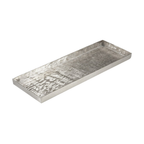 ORLY ΔΙΣΚΟΣ ΔΙΑΚΟΣΜΗΣΗΣ 52x20x3cm ΑΛΟΥΜΙΝΙΟ SILVER 023947 - Image 2