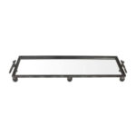 LORRY ΔΙΣΚΟΣ ΔΙΑΚΟΣΜΗΣΗΣ 120x31x11cm ΜΕΤΑΛΛΟ ΜΑΥΡΟ ΚΑΘΡΕΠΤΗΣ 024911 - Image 4