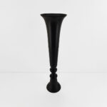 FLORES ΒΑΖΟ 20x20x71cm ΑΛΟΥΜΙΝΙΟ ΜΑΥΡΟ 026005 - Image 4