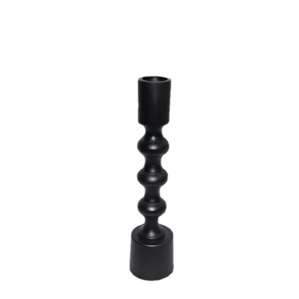 DOT ΚΗΡΟΠΗΓΙΟ 5x5x21cm ΑΛΟΥΜΙΝΙΟ ΜΑΥΡΟ 026523 - Image 2