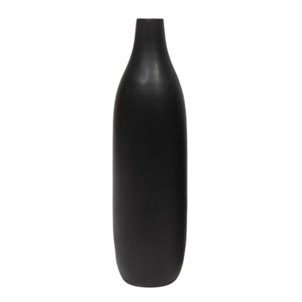 SOLET ΒΑΖΟ 10x10x40cm ΞΥΛΟ ΜΑΥΡΟ 026746 - Image 2