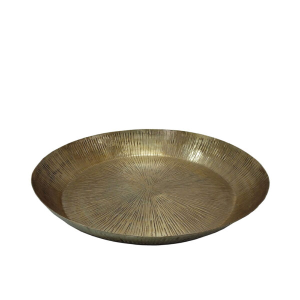 ERDUS ΔΙΣΚΟΣ ΔΙΑΚΟΣΜΗΣΗΣ 46x46x7cm ΑΛΟΥΜΙΝΙΟ ΧΡΥΣΟ 027071 - Image 2
