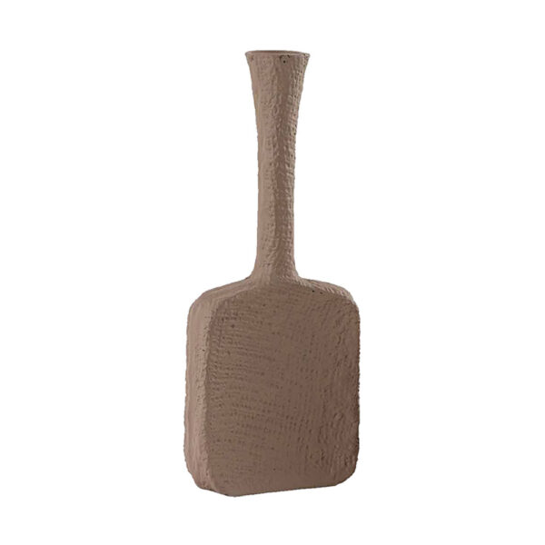 FORMAS ΒΑΖΟ ΒΑΖΟ 13x5x32cm ΑΛΟΥΜΙΝΙΟ BEIGE ROUGH 027124 - Image 3