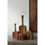 FORMAS ΒΑΖΟ ΒΑΖΟ 13x5x32cm ΑΛΟΥΜΙΝΙΟ BEIGE ROUGH 027124 - Image 4