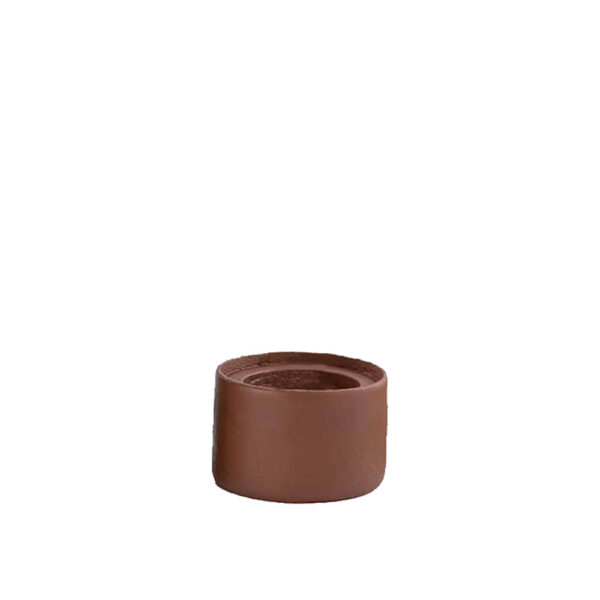FORMAS ΚΗΡΟΠΗΓΙΟ 9x9x6cm ΑΛΟΥΜΙΝΙΟ TERRACOTTA ROUGH 027126 - Image 4
