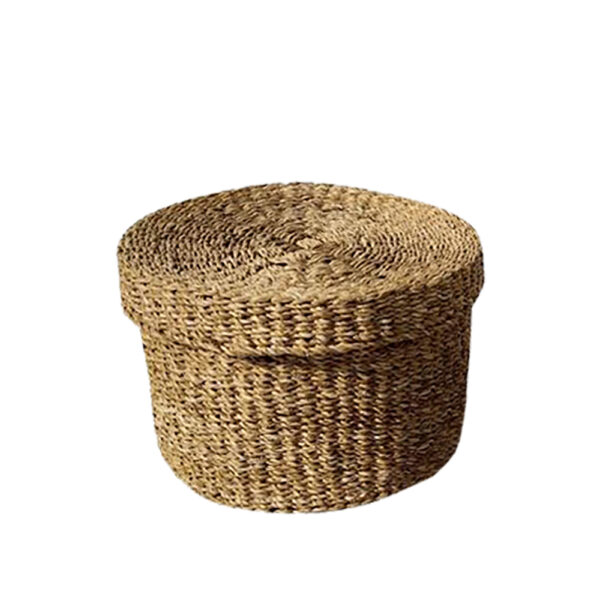 NEREA BOX L ΚΟΥΤΙ ΑΠΟΘΗΚΕΥΣΗΣ 40x40x25cm SEAGRASS ΦΥΣΙΚΟ 027363 - Image 3