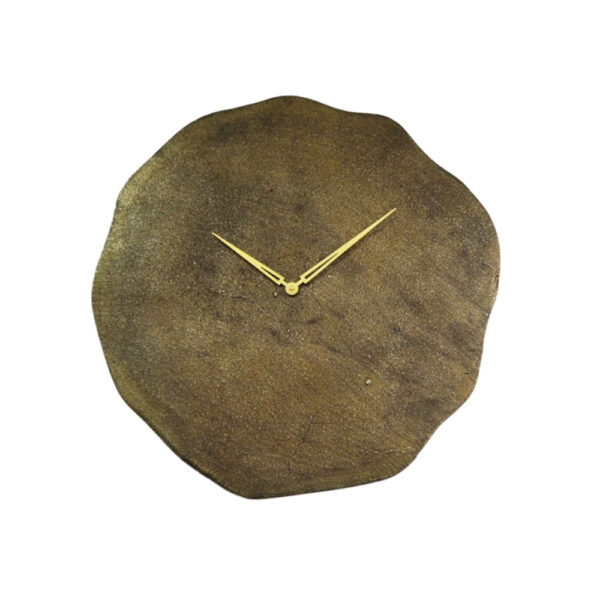 ONDA ΡΟΛΟΪ ΤΟΙΧΟΥ 47x47x1cm ΑΛΟΥΜΙΝΙΟ BRASS ANTIQUE 027841 - Image 2