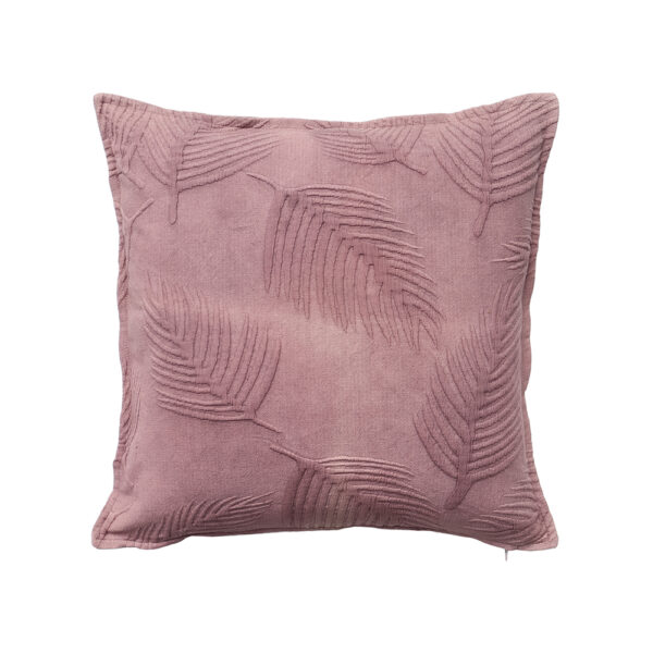 AMETHYST A ΔΙΑΚΟΣΜΗΤΙΚΟ ΜΑΞΙΛΑΡΙ 50x50cm ΒΑΜΒΑΚΙ DUSTY PINK ΒΕΛΟΥΔΟ 027890 - Image 3
