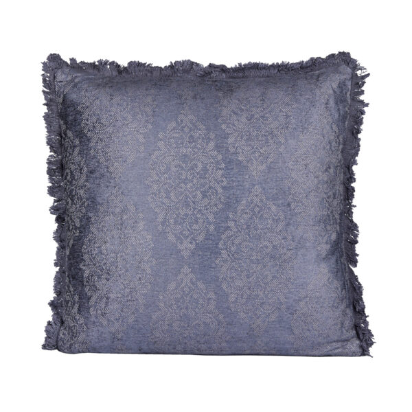 BLUEBERRY A ΔΙΑΚΟΣΜΗΤΙΚΟ ΜΑΞΙΛΑΡΙ 50x50cm ΒΑΜΒΑΚΙ ΜΠΛΕ ΒΕΛΟΥΔΟ 027893 - Image 2