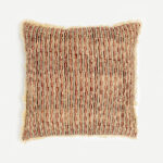 FIRED BRICK B ΔΙΑΚΟΣΜΗΤΙΚΟ ΜΑΞΙΛΑΡΙ 50x50cm ΒΑΜΒΑΚΙ ΚΕΡΑΜΙΔΙ ΜΠΕΖ ΒΙΣΚΟΖΗ 027904 - Image 5