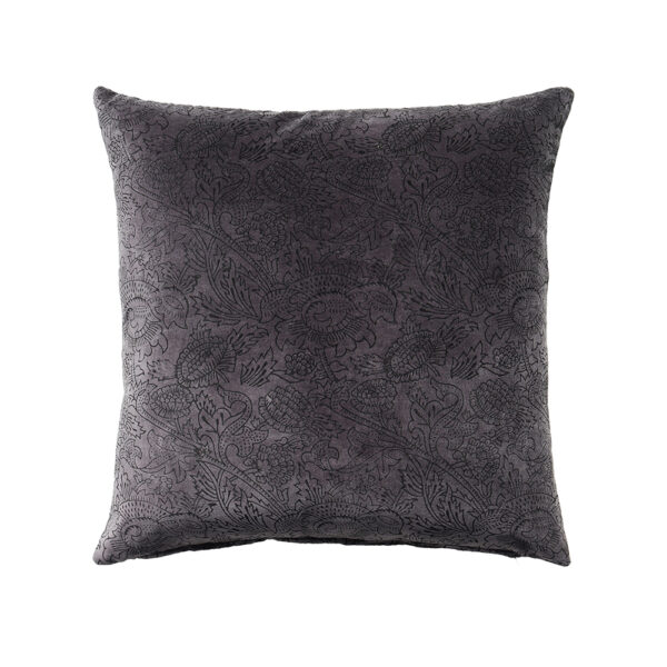 ONYX ΔΙΑΚΟΣΜΗΤΙΚΟ ΜΑΞΙΛΑΡΙ 50x50cm ΒΑΜΒΑΚΙ ΜΑΥΡΟ ΒΕΛΟΥΔΟ 027911 - Image 3
