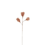 LAUREL DOE ΚΛΑΔΙ ΤΕΧΝΗΤΟ ΜΕ ΦΤΕΡΑ 54cm ΦΤΕΡΟ ΜΠΕΖ 027979 - Image 4