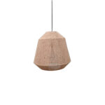 ROPE B ΦΩΤΙΣΤΙΚΟ ΟΡΟΦΗΣ 35x35x37cm ΓΙΟΥΤΑ ΦΥΣΙΚΟ ΜΕΤΑΛΛΟ 028223 - Image 2