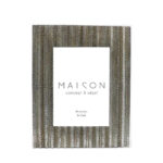 FISHBONE ΚΟΡΝΙΖΑ 26x2x31cm POLYRESIN ΑΣΗΜΙ ΑΝΤΙΚΕ ΓΥΑΛΙ 028382 - Image 2