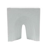 CIRRUS ΔΙΑΚΟΣΜΗΤΙΚΟ 13x6x13cm POLYRESIN ΛΕΥΚΟ 028386 - Image 2