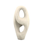 POLL ΔΙΑΚΟΣΜΗΤΙΚΟ 10x10x20cm POLYRESIN ΚΡΕΜ 028393 - Image 2