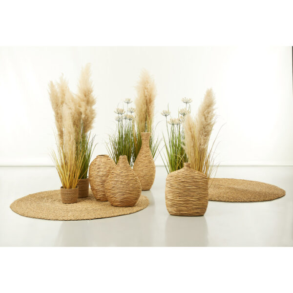IOS ΒΑΖΟ 35x35x43cm BAMBOO ΦΥΣΙΚΟ SEAGRASS 028784 - Image 4