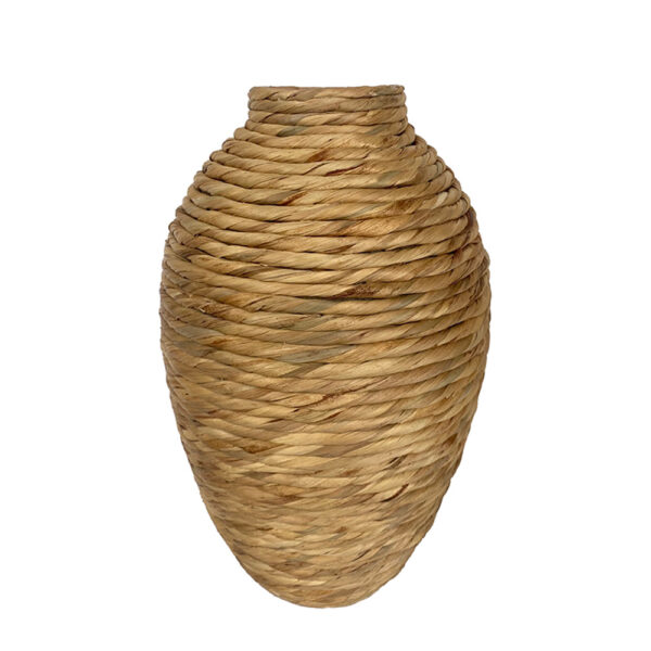 IOS ΒΑΖΟ 26x26x41cm ΥΑΚΙΝΘΟΣ ΦΥΣΙΚΟ 028787 - Image 4