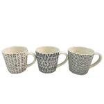 BLOMUS ΚΟΥΠΑ ESPRESSO SET 6ΤΜΧ 9.5x6.5x5cm NEW BONE CHINA ΛΕΥΚΟ ΜΠΛΕ 028886 - Image 3