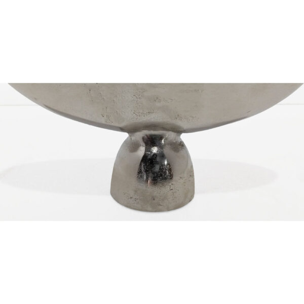 MENDO ΜΠΩΛ ΜΕ ΠΟΔΙ 36x12x15cm ΑΛΟΥΜΙΝΙΟ SILVER NICKEL 029009 - Image 6