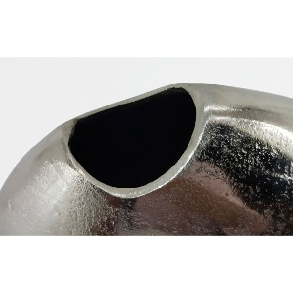 DOTO ΒΑΖΟ 16x8x18cm ΑΛΟΥΜΙΝΙΟ SILVER NICKEL 029025 - Image 5