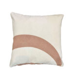 MAYRA A ΔΙΑΚΟΣΜΗΤΙΚΟ ΜΑΞΙΛΑΡΙ 45x45cm ΒΑΜΒΑΚΙ ΜΠΕΖ POLYESTER 029121 - Image 2