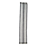ZOYA B ΤΡΑΠΕΖΟΜΑΝΤΗΛΟ/RUNNER 180x35cm ΒΑΜΒΑΚΙ ΛΕΥΚΟ ΜΑΥΡΟ POLYESTER 029126 - Image 2
