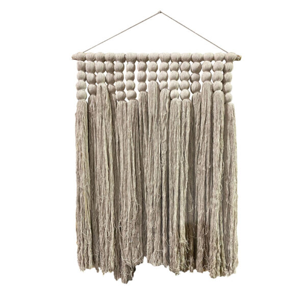 ANOUK ΔΙΑΚΟΣΜΗΤΙΚΟ ΤΟΙΧΟΥ 80x100cm ΒΑΜΒΑΚΙ ΦΥΣΙΚΟ POLYESTER 029157 - Image 3