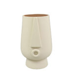 FIRA ΒΑΖΟ 12x11x18cm POLYRESIN IVORY 029661 - Image 3