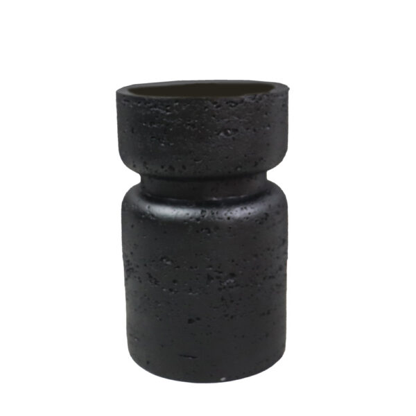 INGER ΚΗΡΟΠΗΓΙΟ 9x9x15cm POLYRESIN ΜΑΥΡΟ 029665 - Image 3