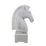 NAPOLEON ΔΙΑΚΟΣΜΗΤΙΚΟ ΑΛΟΓΟ 29x16x45cm POLYRESIN ΛΕΥΚΟ 029690 - Image 3